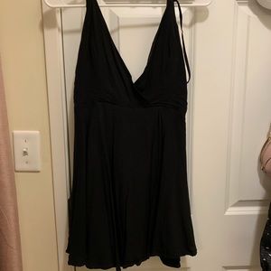 Black Fit and Flare Dress